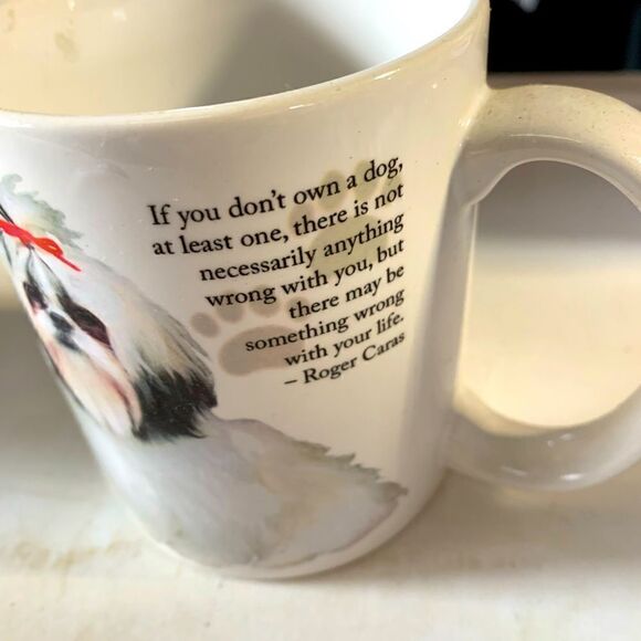 Shih Tzu Dog Coffee Cup Mug 8oz no chips - Picture 2 of 6